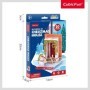 Cubic Fun - Puzzle 3D casa decorata de Craciun 20 piese Cubic Fun - 3